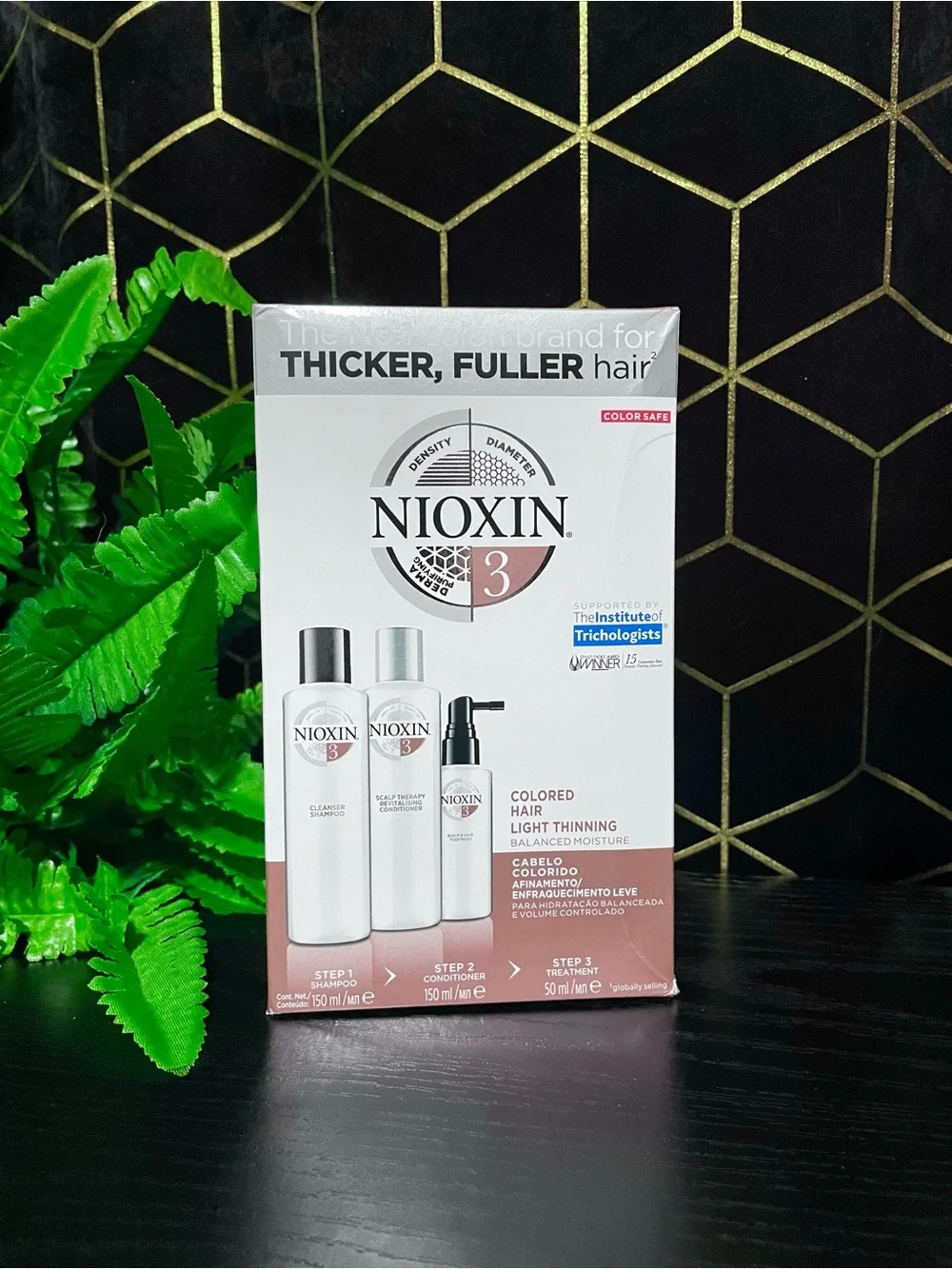 Nioxin System 3 Color Safe Scalp & Hair Treatment Set
